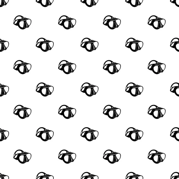 Dalış maske simgesi, basit tarzı