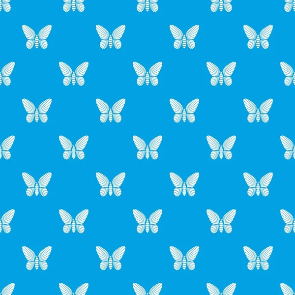 Kanatları desen vektör kesintisiz mavi çizgili desenli kelebek
