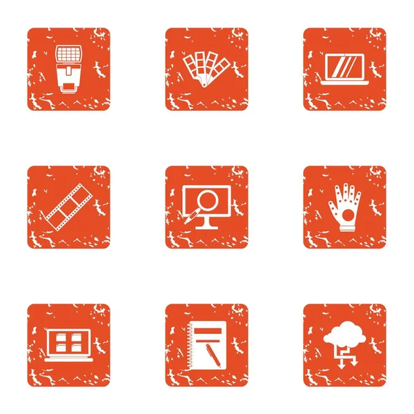 Bilgi simgeler kümesi, grunge tarzı akışının