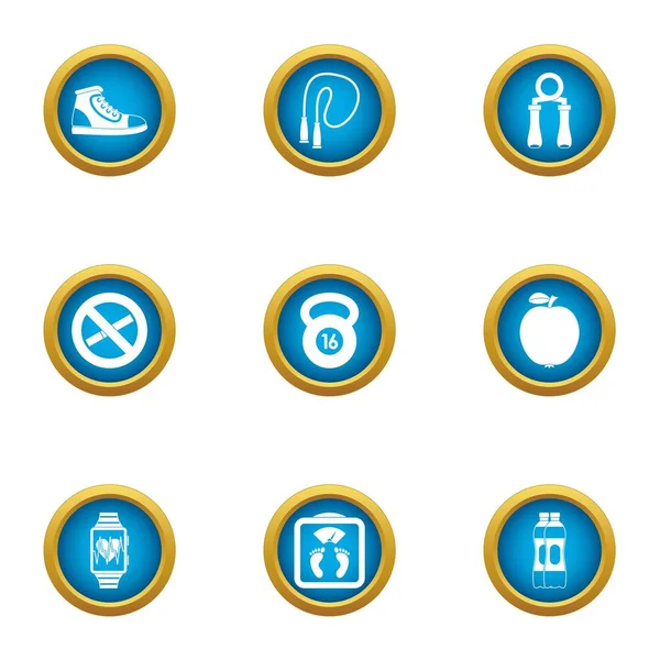 Monitör simgeler kümesi, düz stil