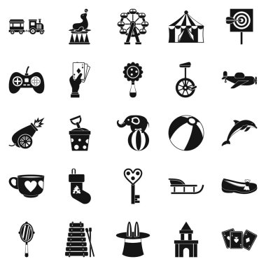 Tad Icons set, basit tarzı