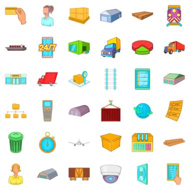 Ambar Icons set, karikatür tarzı