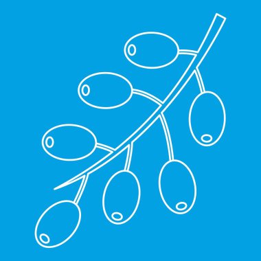 Goji üzümü simgesi, taslak biçimi