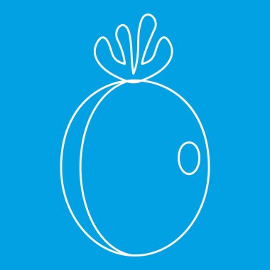 Feijoa simgesi, anahat stili