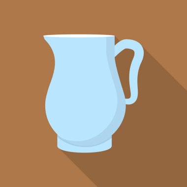 Sürahi simgesi, düz stil