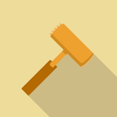 Et tenderiser simgesi, düz stil