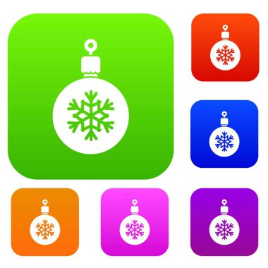 Noel ağacı set koleksiyonu için top