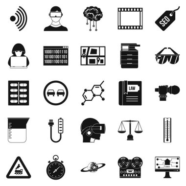 Bilgi simgeler kümesi, basit tarzı kazanıyor