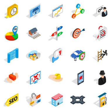 Geliştirme arabirimi simgeler kümesi, izometrik stili