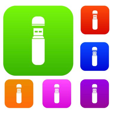 USB flash sürücü koleksiyonu ayarla