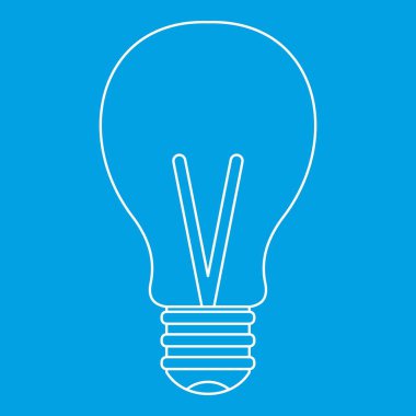 Ampul simgesi anahat