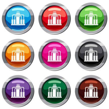 Petrol rafine 9 koleksiyonu ayarla