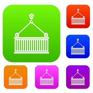 Yük ayarlamak koleksiyonu ile vinç