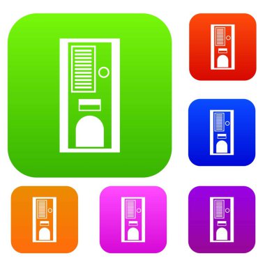 Kahve otomatı koleksiyonu ayarla