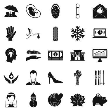 Yola Icons set, basit tarzı