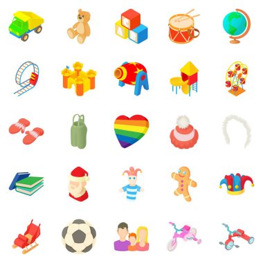 Zaman Oyunlar simgeler kümesi, karikatür tarzı için