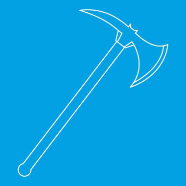 Balta simgesi, anahat stili