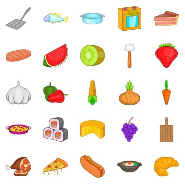 Gale Icons set, karikatür tarzı