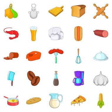 Tablo simgeleri ayarlandı, çizgi film biçimi