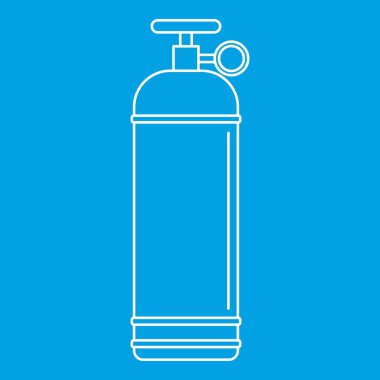 Kaynak maskesi simgesi anahat