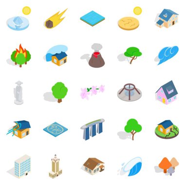 Simgeler kümesi, izometrik tarzı arazi