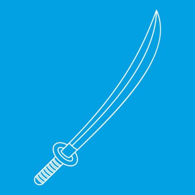 Katana simgesi, anahat stili