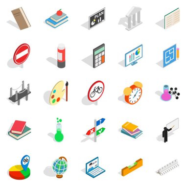 Simgeler kümesi, izometrik tarzı öğretim