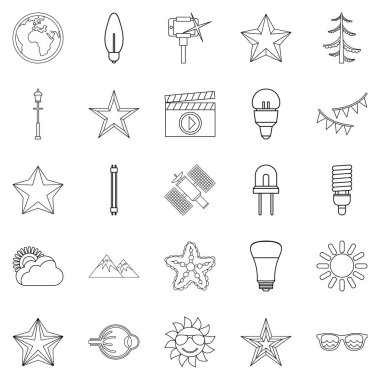 Flash Icons set, anahat stili