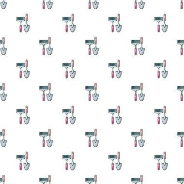 Kepçe ve el komisyon desen sorunsuz