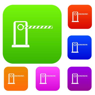 Giriş otopark koleksiyonu ayarla