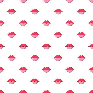 Kırmızı pembe dudaklar desen sorunsuz