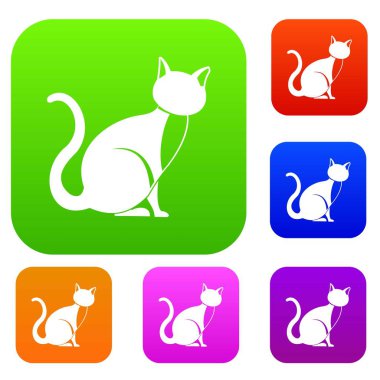 Kara kedi koleksiyonu ayarla