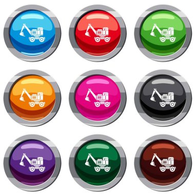 Ekskavatör 9 koleksiyonu ayarla