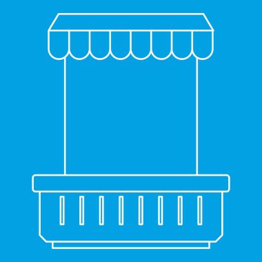 Gölgelik ve saksı simgesi içeren pencere