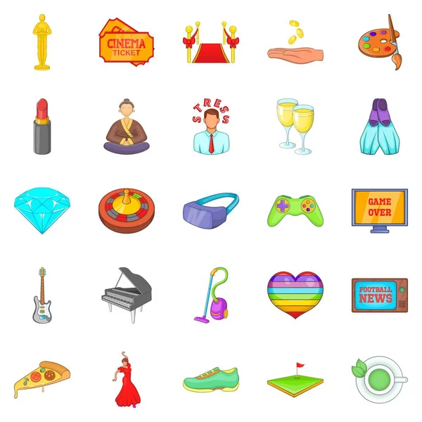 Hafta sonu simgeleri, çizgi film biçimi