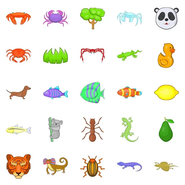 Otobur Icons set, karikatür tarzı