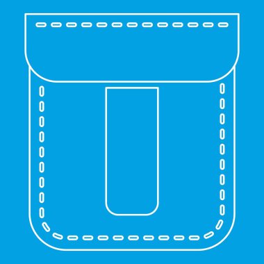 Cep tasarım simgesi, anahat stili
