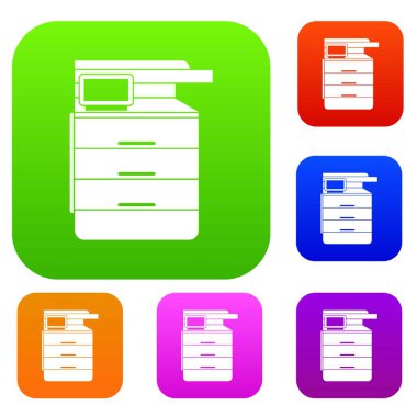 Çok amaçlı aygıt, Faks, fotokopi ve tarayıcı koleksiyonu ayarla