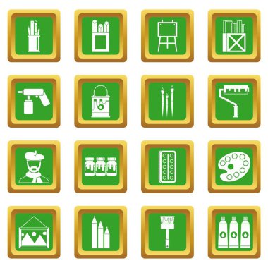 Simgeler resim yeşil ayarla