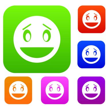 Karışık emotset koleksiyonu