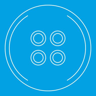 Dikiş simgesi, anahat Stili düğmesini