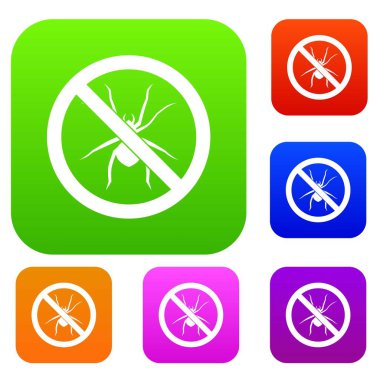 Örümcek yok koleksiyonu ayarla