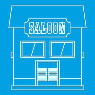 Batı salon simge, anahat stili