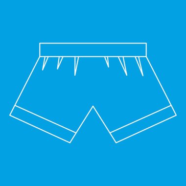 Boxer külot simgesi, anahat stili