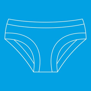 Kadın iç çamaşırı simgesi, anahat stili