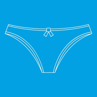 Kadın iç çamaşırı simgesi, anahat stili