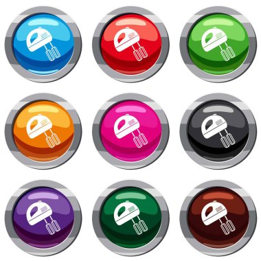 Elektrikli karıştırıcı 9 koleksiyonu ayarla