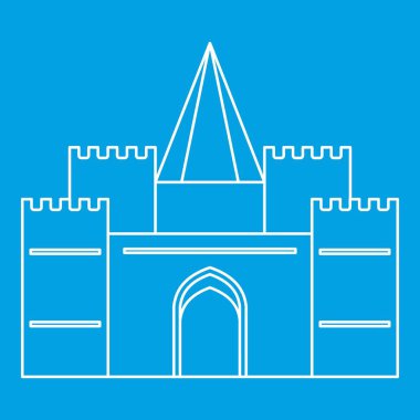 Royal castle simgesi, anahat stili