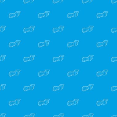 Testere desen vektör kesintisiz mavi