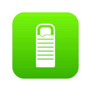 Dürbün simgesini dijital yeşil